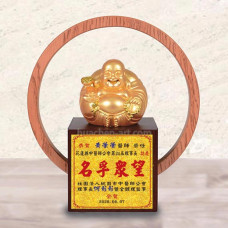 創意獎座-琉金-財源滾滾-金箔獎盃 創意獎座-琉金-財源滾滾-金箔獎盃