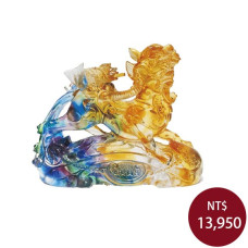 琉璃精品-聚財貔貅