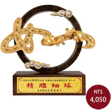琉金雕塑-年年如意 琉金雕塑-年年如意