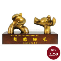 仿銅雕塑-運籌帷幄