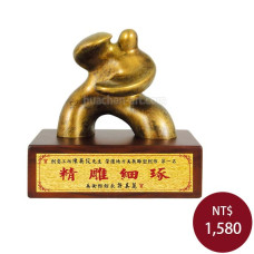 仿銅雕塑-圓融太極