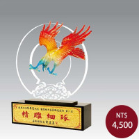 手工描金雕塑-大展鴻圖(大)
