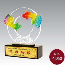 手工描金雕塑-圓融A(中)