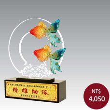 手工描金雕塑-圓融B(中)