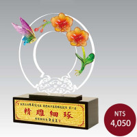手工描金雕塑-芝蘭之香(中)