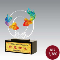 手工描金雕塑-圓融(小)