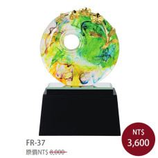 FR-37琉璃雕塑(金箔) 芝蘭之香