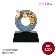立體雕塑-青斗石塑-大吉大利(小)