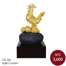 FG-04琉金雕塑-大吉大利