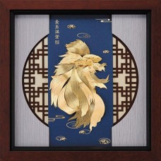 立體金箔畫-黃金畫-金玉滿堂30x30cm 立體金箔畫-黃金畫-金玉滿堂30x30cm