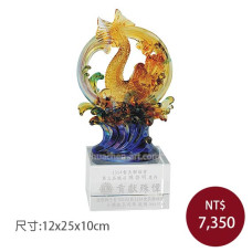 C8359琉璃精品 遨翔成龍