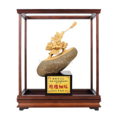 原石玻璃櫥-武聖A 武財神 關公 恩主公 關聖帝君 原石玻璃櫥-武聖A 武財神 關公 恩主公 關聖帝君