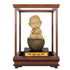 原石玻璃櫥-讀書