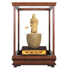 原石玻璃櫥-關公B